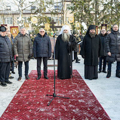 В Городце началось воссоздание колокольни‑памятника «Русская свеча» в память о погибших воинах специальной военной операции