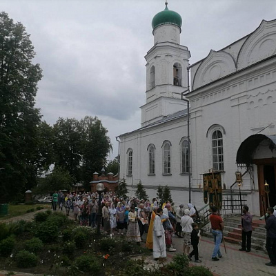 Престольный праздник в храме Всех Святых города Семенова