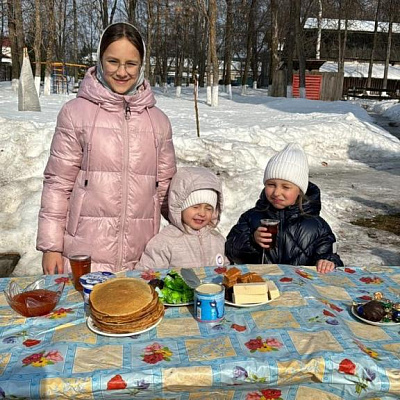 Масленичные гуляния в Воскресенском