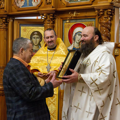 В день памяти святых мучеников Акиндина, Пигасия, Аффония, Елпидифора, Анемподиста и иже с ними епископ Городецкий и Ветлужский Парамон совершил Божественную литургию в Городецком Феодоровском мужском монастыре