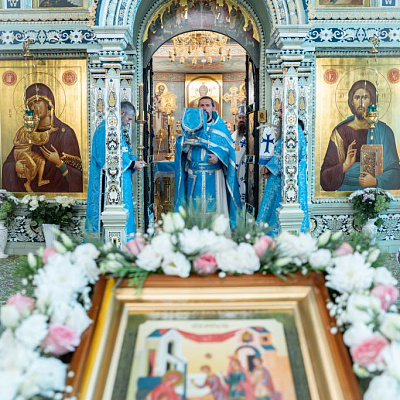 В праздник Рождества Пресвятой Богородицы епископ Городецкий и Ветлужский Парамон совершил Божественную литургию в Городецком Феодоровском мужском монастыре
