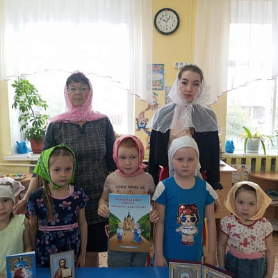 Православная беседа «Дева Мария – Матерь Божья» в дошкольной группе Щенниковской школы Шарангского округа