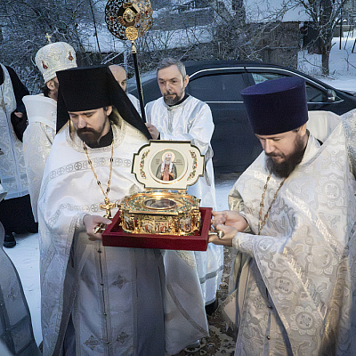В Городецкой епархии впервые состоялось Великое освящение храма в честь святителя Тихона, патриарха Московского и всея России