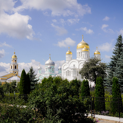 Святейший Патриарх Кирилл посетил Канавку Пресвятой Богородицы в Серафимо-Дивеевском монастыре