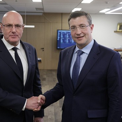 Заместитель председателя Правительства РФ Дмитрий Чернышенко провел встречу с губернатором Нижегородской области и главой Нижегородской митрополии