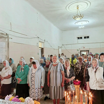 В день памяти прп. Макария Желтоводского в селе Хмелевицы Шахунского округа была совершена Божественная Литургия