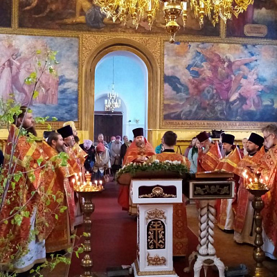 Соборное Пасхальное богослужение в Семенове