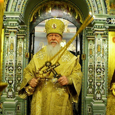 Епископ Городецкий и Ветлужский Августин совершил Божественную литургию в Городецком Феодоровском мужском монастыре