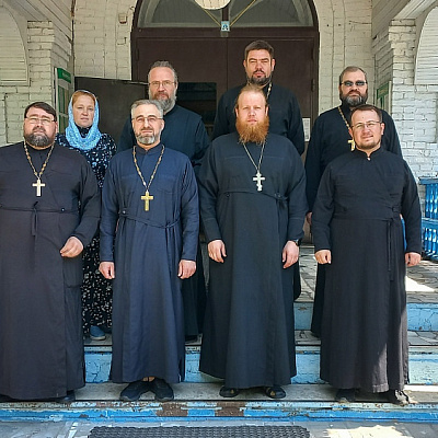 В храме в честь Покрова Божией Матери г. Шахуньи состоялось собрание настоятелей и помощников благочинного Шахунского округа
