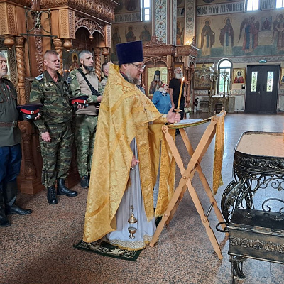 В Елисаветинском храме Автозаводского благочиния совершена панихида по погибшим участникам военных конфликтов