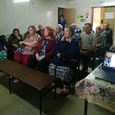 Концерт «Под покровом Божьей Матери» для престарелых и инвалидов в Семенове