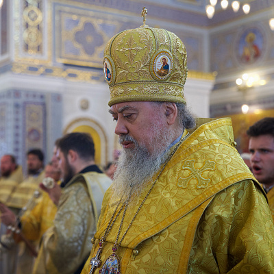 Епископ Гедеон совершил Божественную литургию в Свято-Владимирском соборе в Херсонесе
