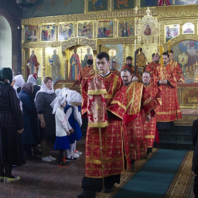 11 сентября 2023 года, в праздник Усекновения главы Пророка, Предтечи и Крестителя Господня Иоанна, епископ Городецкий и Ветлужский Парамон совершил Божественную литургию 