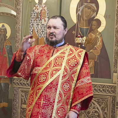 Епископ Городецкий и Ветлужский Августин совершил Божественную литургию в храме Трёх Святителей Высоковского Успенского мужского монастыря