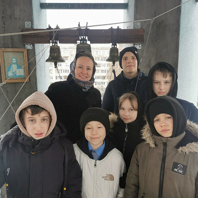 Ученики школы-интерната №86 побывали на экскурсии в центральном храме Московского благочиния