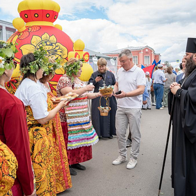 Епископ Городецкий и Ветлужский Парамон посетил торжественное мероприятие, посвященное 95-летию Краснобаковского муниципального округа