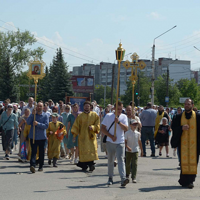 В Воскресенском благочинии Нижегородской епархии состоялся общегородской крестный ход