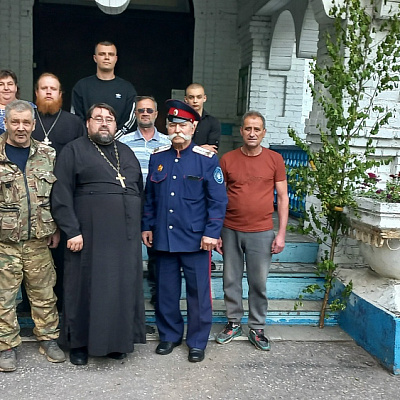 Встреча духовенства Шахунского благочиния с представителями казачества города Шахуньи