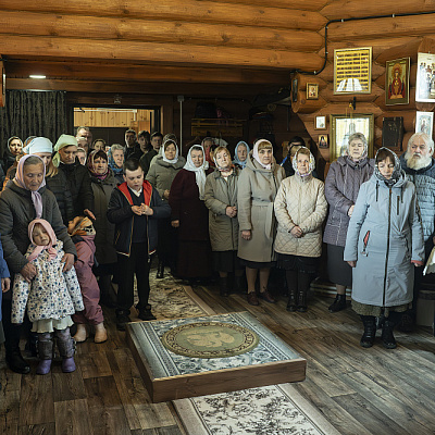 Епископ Городецкий и Ветлужский Парамон совершил Великое освящение храма Покрова Пресвятой Богородицы с. Новопокровское