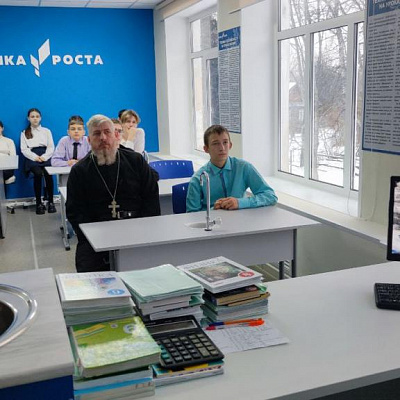 Встреча с учащимися Горкинской школы