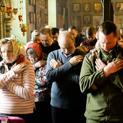 В праздник Торжества Православия епископ Городецкий и Ветлужский Августин совершил Божественную литургию в Городецком Федоровском мужском монастыре