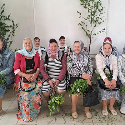 Престольный праздник в ознаменование 25-летия храма Пресвятой Живоначальной Троицы поселка Шаранга