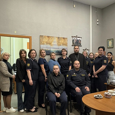 Помощник благочинного Московского округа совершил молебен и литию в нижегородской пожарно-спасательной части №25