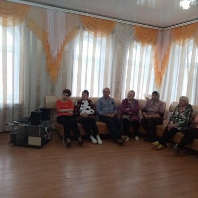 Встреча с пенсионерами в Семенове