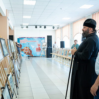В Тонкино состоялось открытие выставки творческих работ «Наследие преподобного Варнавы Ветлужского. Творчество во имя святого»