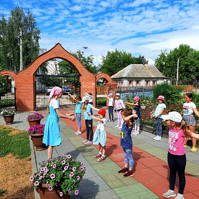 Православная летняя детская смена в Воскресенском