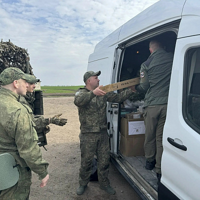 Городецкая епархия направила гуманитарную помощь для восстановления подземного храма в зоне СВО