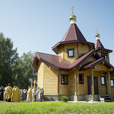В день престольного праздника епископ Городецкий и Ветлужский Парамон совершил Божественную литургию в храме святого пророка Божия Илии с. Смольки