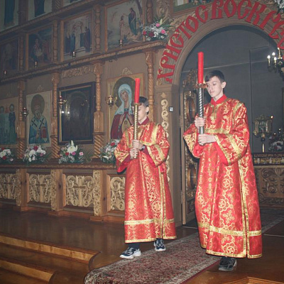 Пасха в Воскресенском
