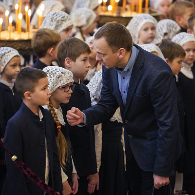 В Александро-Невском кафедральном соборе отметили престольный праздник