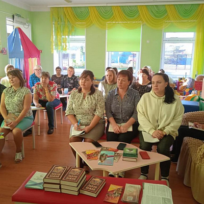 Встреча с детьми в Шаранге