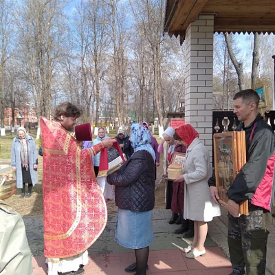 Светлая седмица в Воскресенском