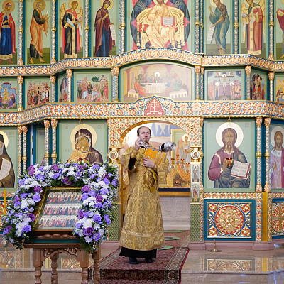 Митрополит Георгий совершил Божественную литургию в Феодоровском храме Нижнего Новгорода