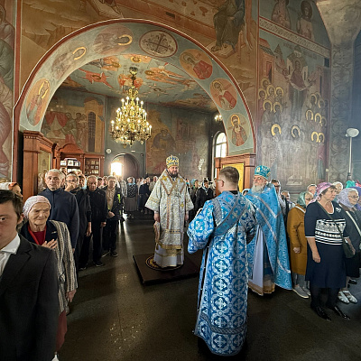 В храмах Нижегородской епархии, освященных в честь Владимирской иконы Божией Матери, отметили престольный праздник
