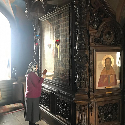 Образ «Слава Божией Матери» прибыл в Городецкое благочиние