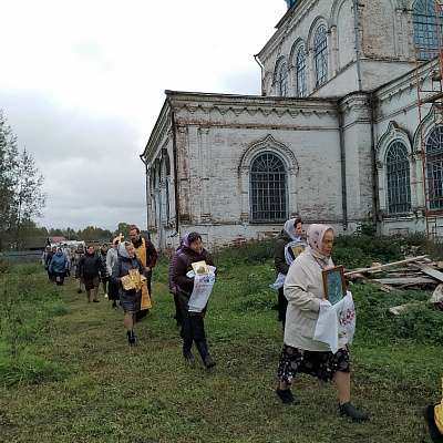 Престольный праздник в селе Щенники Шарангского благочиния