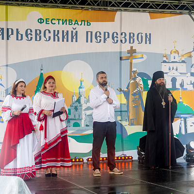 У стен Свято-Троицкого Макарьевского Желтоводского монастыря состоялся фестиваль «Макарьевский перезвон»