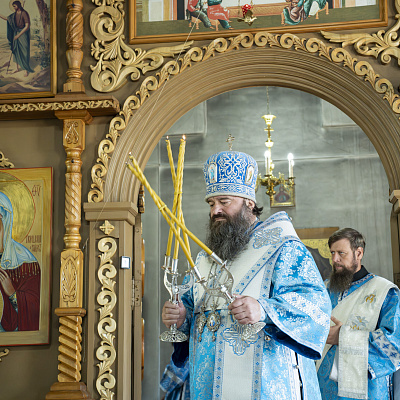 Епископ Парамон посетил с архипастырским визитом Воскресенский благочиннический округ Городецкой епархии