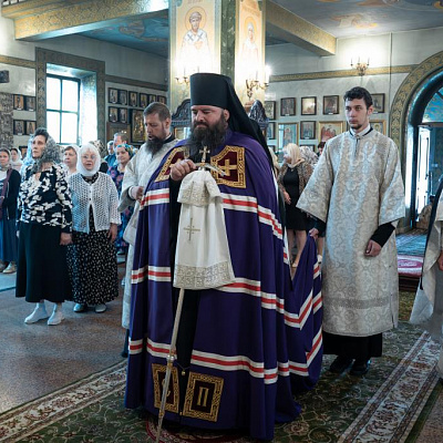 В праздник Преображения Господня епископ Городецкий и Ветлужский Парамон совершил Божественную литургию в Городецком Феодоровском мужском монастыре