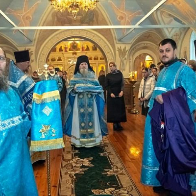 Епископ Городецкий и Ветлужский Августин совершил Божественную литургию в день Престольного праздника села Белбаж