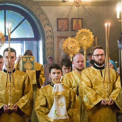Епископ Городецкий и Ветлужский Августин совершил воскресную Божественную литургию 