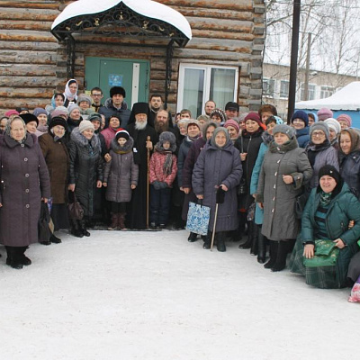 Епископ Городецкий и Ветлужский Августин совершил Божественную литургию в городе Урень