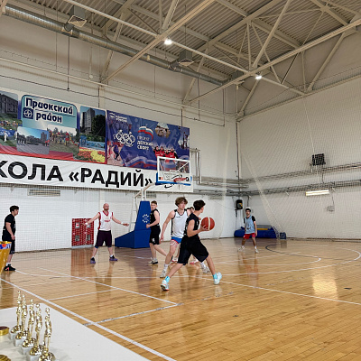 В Приокском благочинии состоялись соревнования по баскетболу, посвященные Дню Победы в Великой Отечественной войне
