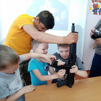 Урок мужества в Семёнове