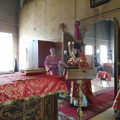 Престольный праздник в Воскресенском