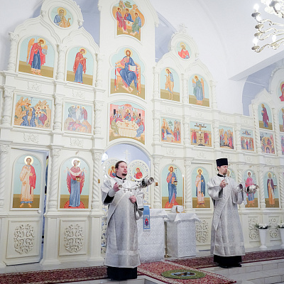 Митрополит Георгий освятил Покровский храм в селе Татарском Дальнеконстантиновского района
